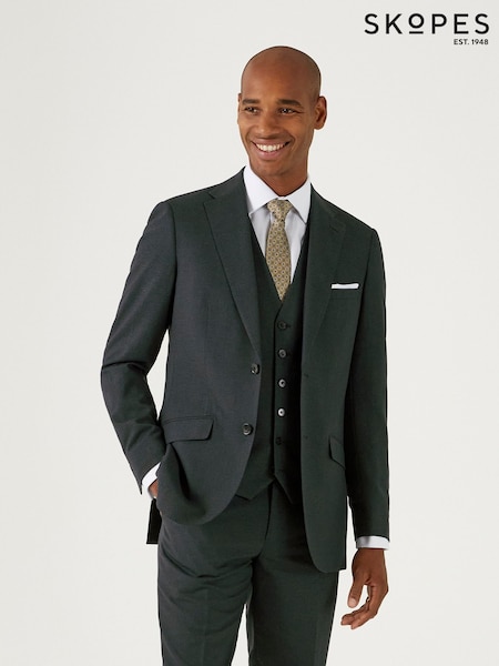 Skopes Sage Green Tailored Harcourt Suit Jacket (N96637) | £110