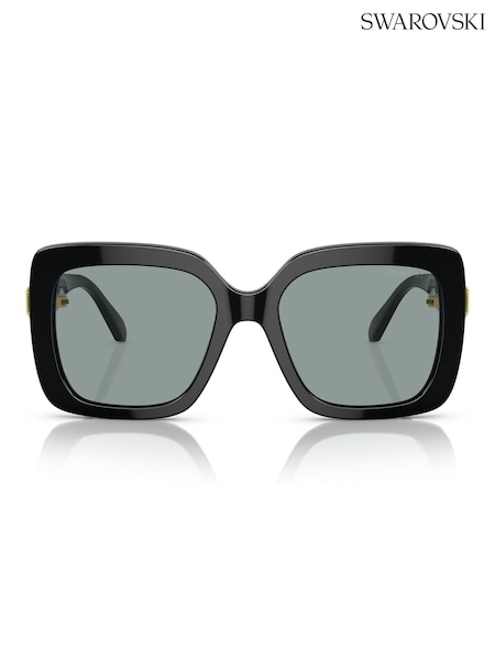 Swarovski Black SK6001 Sunglasses (N97336) | £218