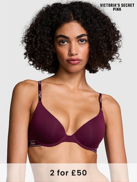 Victoria's Secret PINK Purple Rose Push Up Push Up Bra (N97459) | £29