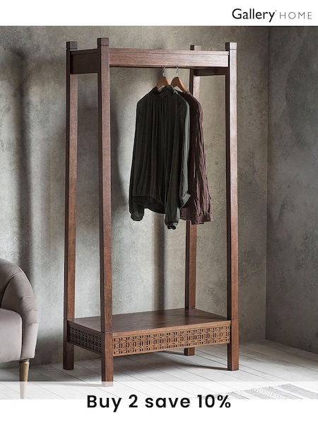 Gallery Home Brown Boho Retreat Open Wardrobe (N97770) | £448