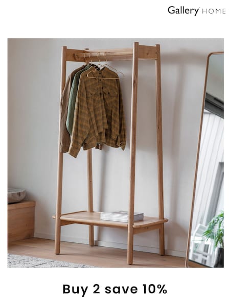 Gallery Home Oak Kingham Open Wardrobe (N97774) | £457