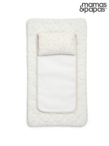 Mamas & Papas Natural Welcome To The World Seedling Luxury Changing Mat (N98232) | £38
