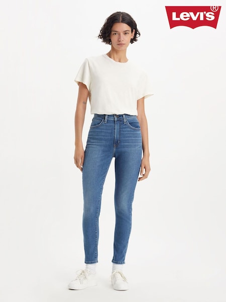 Levi's® Blue Retro High Skinny Jeans (N99455) | £100