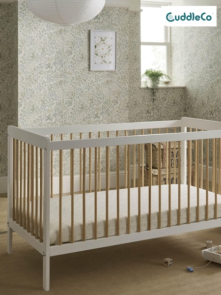 Cuddleco White Nola Cot Bed (N99545) | £199