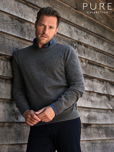 Pure Collection Cashmere Crew Sweater (NTB985) | £155