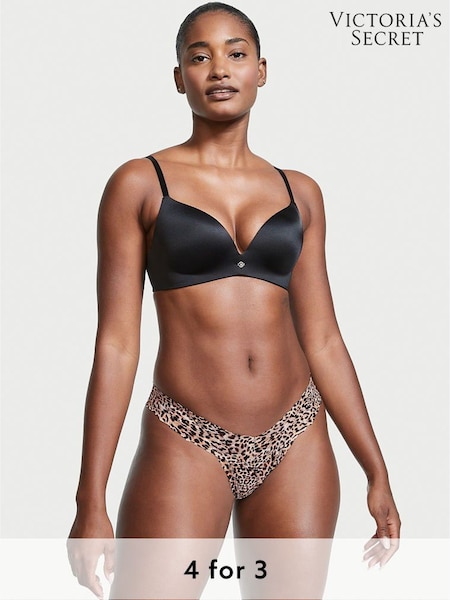 Victoria's Secret Brown Leopard Thong Knickers (P53313) | £9
