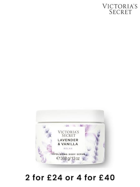 Victoria's Secret Lavender Vanilla Natural Beauty Exfoliating Body Scrub (P74139) | £18