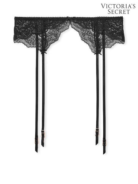 Victoria's Secret Black Lace Suspenders (P81120) | £17