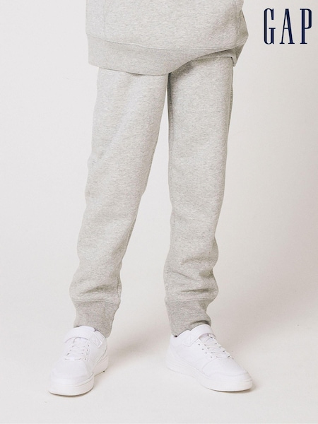 Gap Grey Vintage Logo Fleece-Lined Joggers (4-13yrs) (P92438) | £18