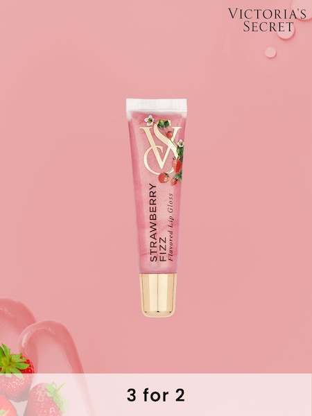 Victoria's Secret Pink Strawberry Fizz Flavoured Lip Gloss (P93136) | £10