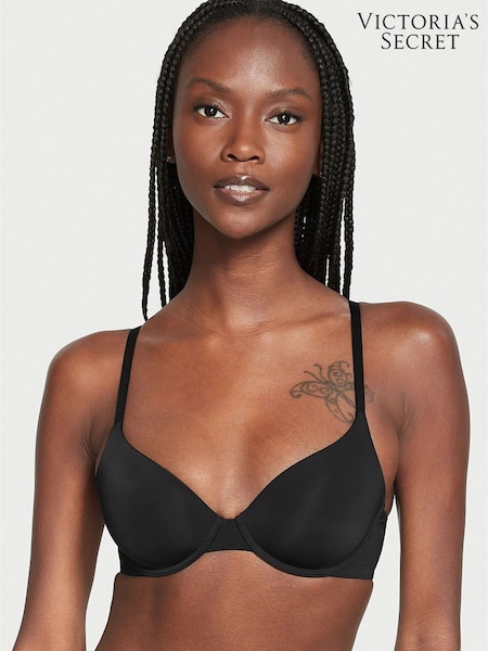 Victoria's Secret Plain Black Demi Lightly Lined Bra (Q02581) | £35