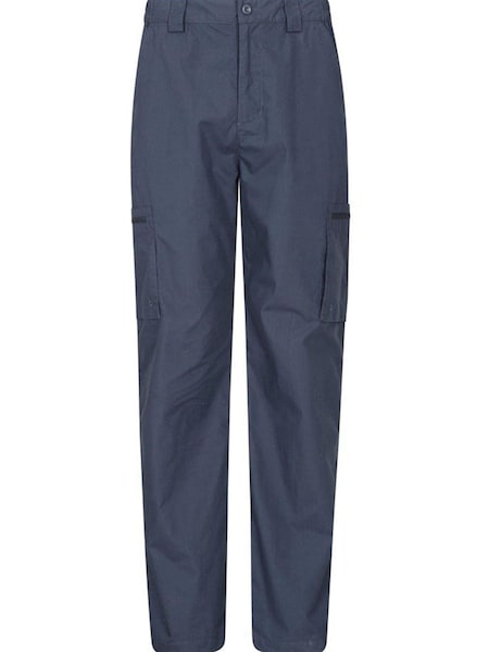 Mountain Warehouse Blue Trek II Mens Trousers - Short Length (Q10504) | £3