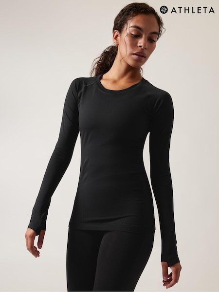 Athleta Black Momentum Seamless Tank (Q18983) | £70