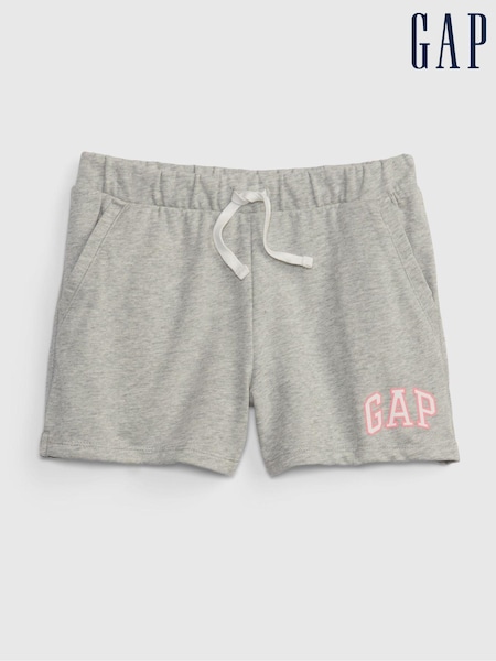 Gap Grey Pull On Logo Jogger Shorts (4-13yrs) (Q21695) | £14