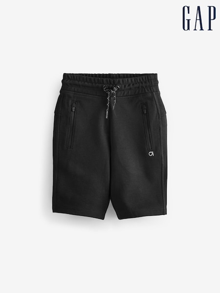 Gap Black Pull On Zip Pocket Jogger Shorts (4-13yrs) (Q21769) | £18