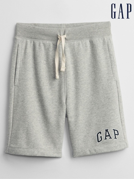 Gap Grey Pull On Logo Jogger Shorts (4-13yrs) (Q21770) | £14