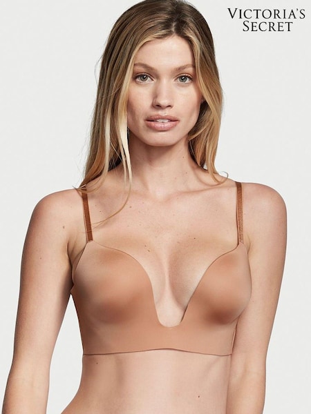 Victoria's Secret Sweet Praline Nude Plunge Low Back Bra (Q34385) | £45