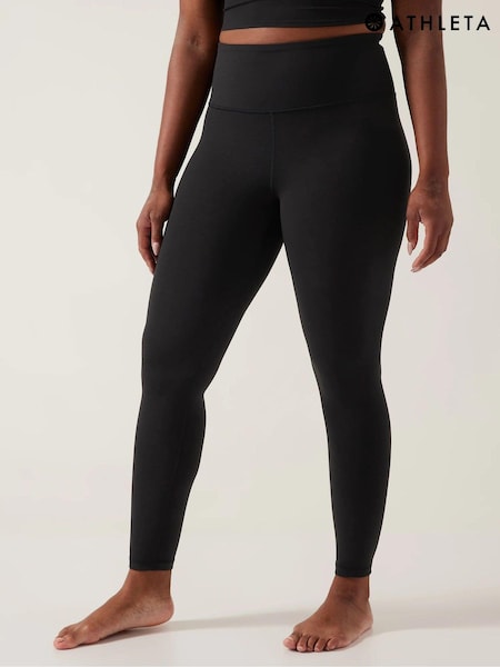 Athleta Black Elation High Waisted Leggings (Q34517) | £65
