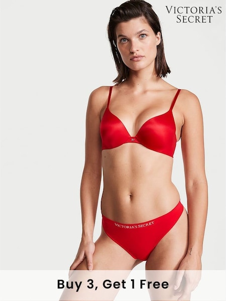Victoria's Secret Red Lipstick Thong Knickers (Q41519) | £9