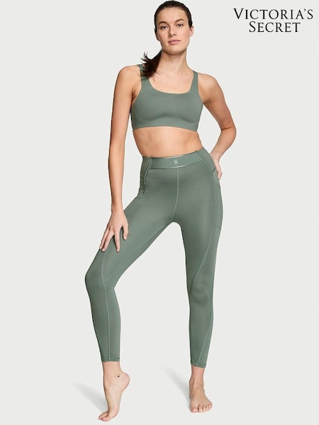 Victoria's Secret Faded Sage Green Essential Fine Line Legging (Q42150) | £35