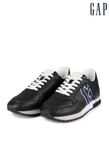 Gap Black New York Low Top Trainers (Q43467) | £56