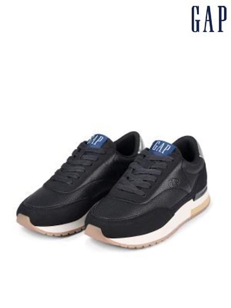 Gap Black New York Low Top Trainers (Q43484) | £65