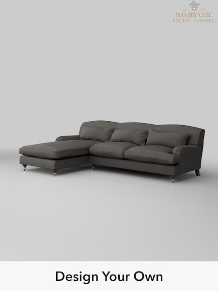 Textured/Mist Grey Temple By Shabby Chic By Rachel Ashwell (Q44711) | £2,699