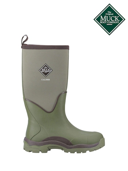 Muck Boots Green Calder Wellies (Q47268) | £110