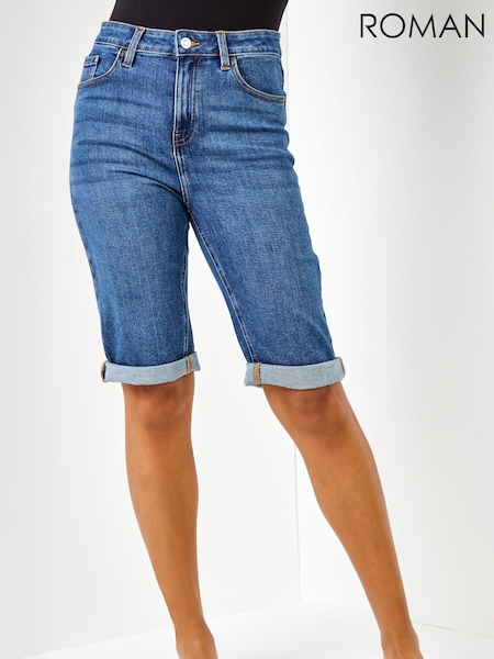 Roman Blue Essential Knee Length Shorts (Q48902) | £32