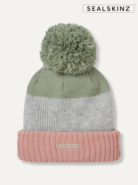 Sealskinz Flitcham Waterproof Cold Weather Bobble Hat (Q49481) | £40