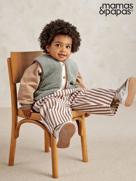 Blue - Mamas & Papas Borg Gilet