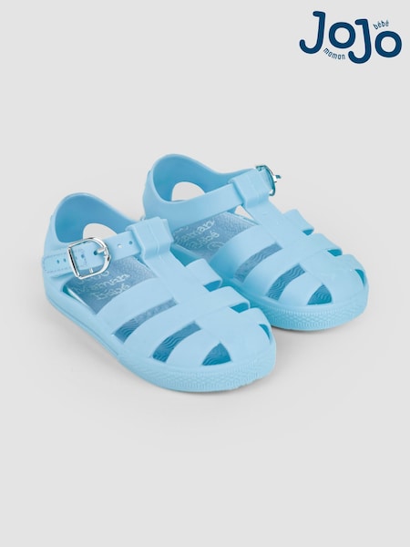 JoJo Maman Bébé Blue Jelly Sandals (Q50735) | £12