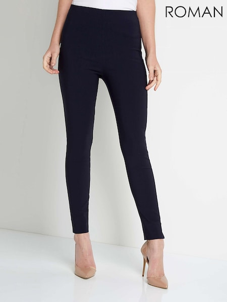 Roman Blue Originals Full Length Stretch Trousers (Q57624) | £32