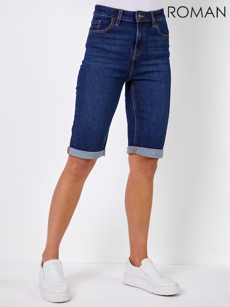 Roman Blue Essential Knee Length Shorts (Q58902) | £32