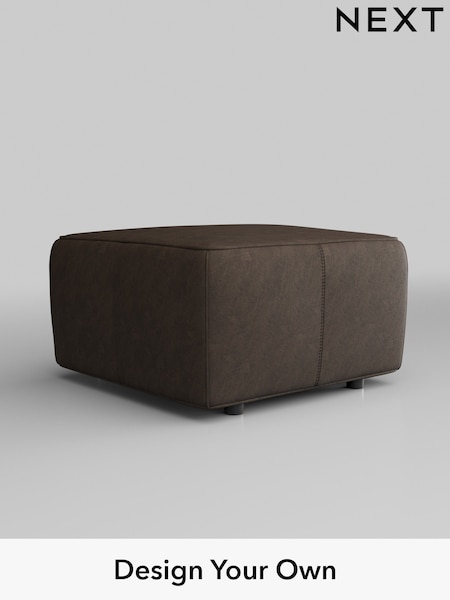 Antiqued Leather/Dark Brown Jefferson Leather (Q60009) | £599