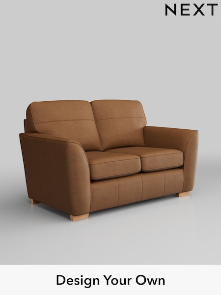 Antiqued Leather/Light Tan Brown Malvern Leather (Q60015) | £1,625
