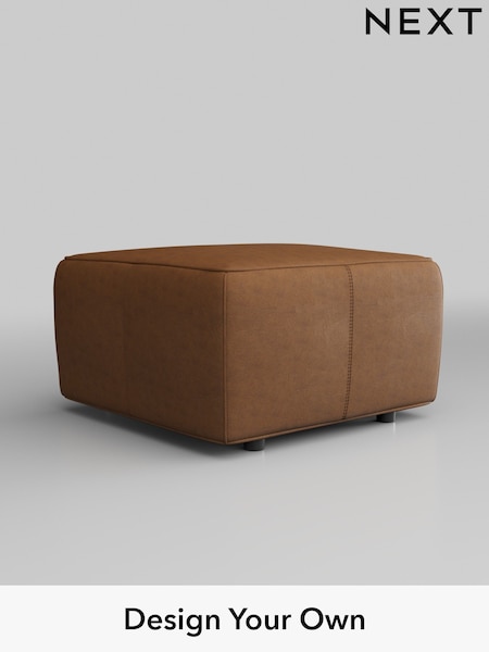 Antiqued Leather/Light Tan Brown Jefferson Leather (Q60017) | £599