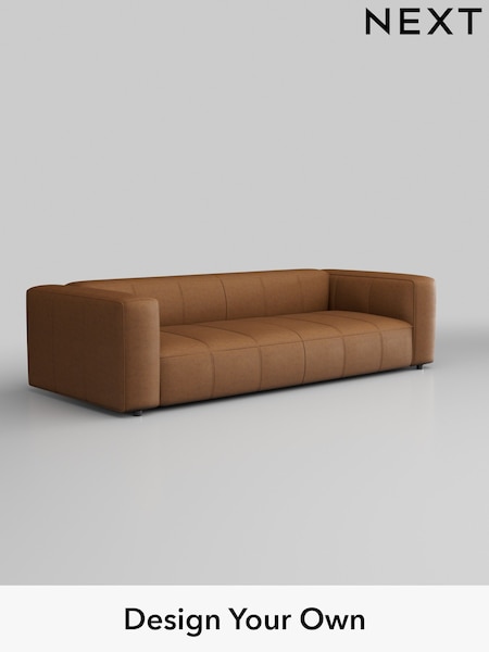 Antiqued Leather/Light Tan Brown Jefferson Leather (Q60017) | £2,325