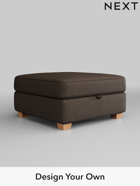 Antiqued Leather/Dark Brown Heath Highback Leather (Q60074) | £599