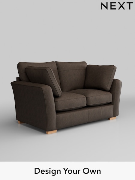 Antiqued Leather/Dark Brown Heath Highback Leather (Q60074) | £1,950
