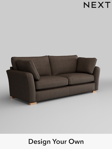 Antiqued Leather/Dark Brown Heath Highback Leather (Q60074) | £2,250