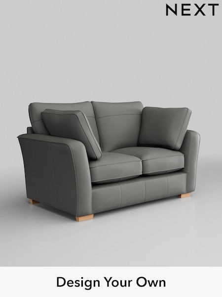 Columbia/French Grey Heath Highback Leather (Q60090) | £1,750