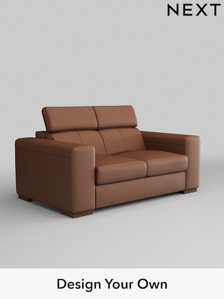 Matt Vintaged/Tan Brown Lennox Highback Leather (Q60102) | £1,925