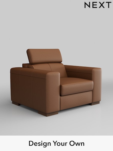 Vintaged/Light Brown Lennox Highback Leather (Q60104) | £1,625