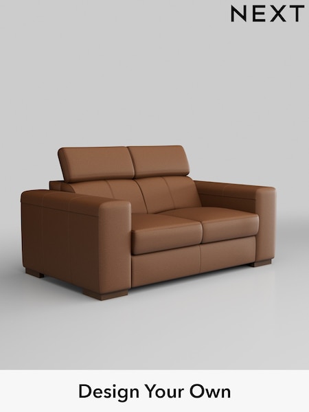 Vintaged/Light Brown Lennox Highback Leather (Q60104) | £1,925