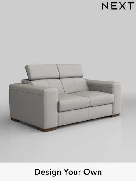 Calabria/Silver Grey Lennox Highback Leather (Q60106) | £1,725