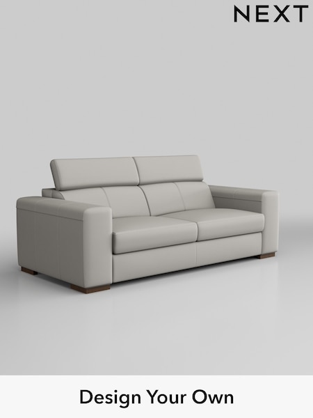 Calabria/Silver Grey Lennox Highback Leather (Q60106) | £1,925