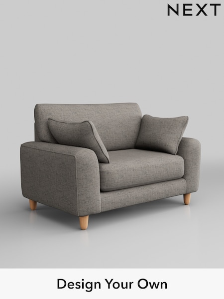 Boucle Weave Easy Clean/Light Dove Grey Campbell (Q60118) | £875
