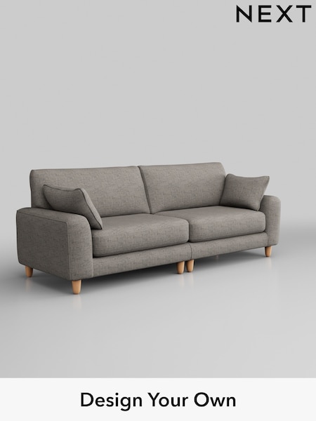 Boucle Weave Easy Clean/Light Dove Grey Campbell (Q60118) | £1,275