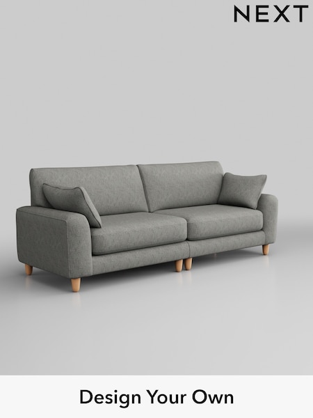 Boucle Weave Easy Clean/Dark Grey Campbell (Q60120) | £1,275